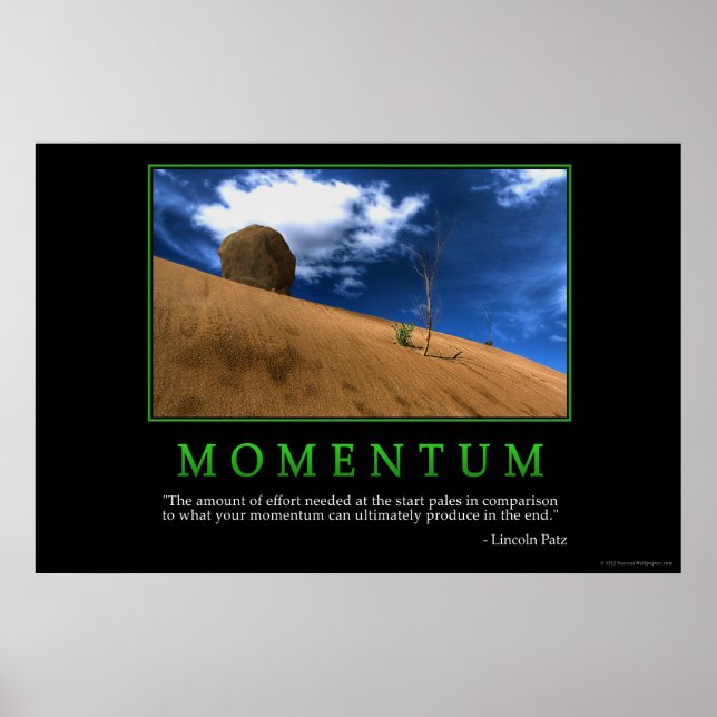 Momentum Poster (Frente)