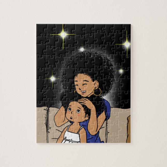 Momma, é meu cabelo bom? Quebra-cabeça (Vertical)