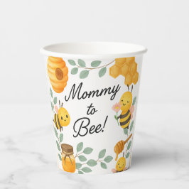 Mommy to Bee Baby Shower 8 oz Paper Cup