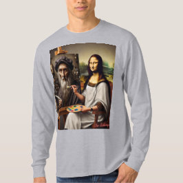 Mona faz da Vinci - Camisa de Capa Longa