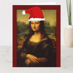 MONA LISA CHRISTMAS GRANDES CARTÕES SORRÍVEIS!