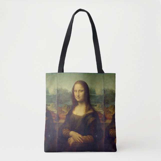 "MONA LISA" DE LEONARDO DA VINCI TOTE BAG (Frente)