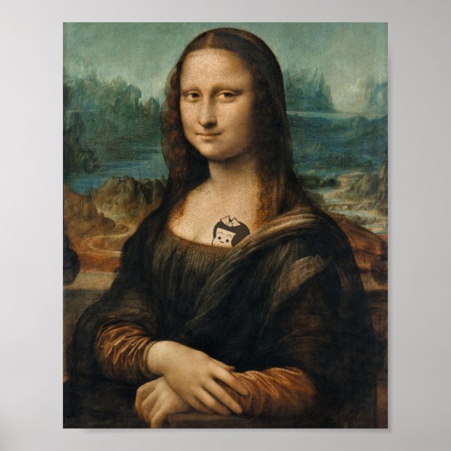 Mona Lisa, Impressão atualizado (Frente)