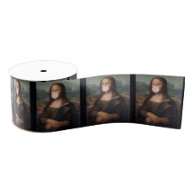 Mona Lisa soprando pastilha elástica rosa