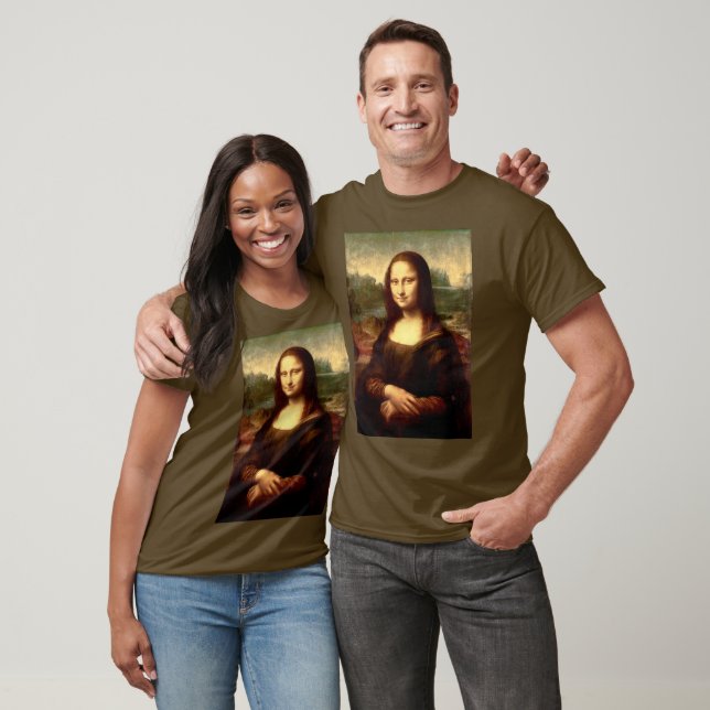 Mona Lisa T-Shirt Clássica (Unissex)
