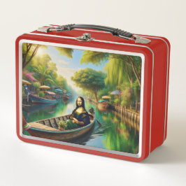 Mona num barco na Tailândia