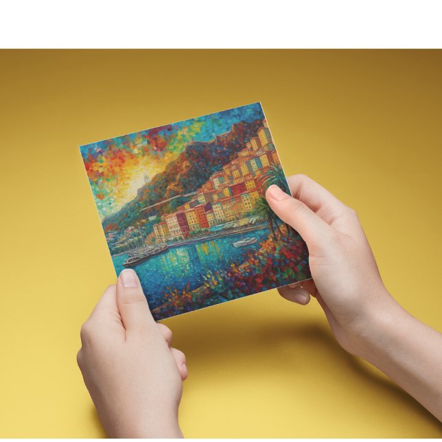 Mônaco, Monte Carlo Bay no estilo van Gogh (Criador carregado)