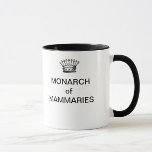 MONARCA da caneca de café de MAMMARIES