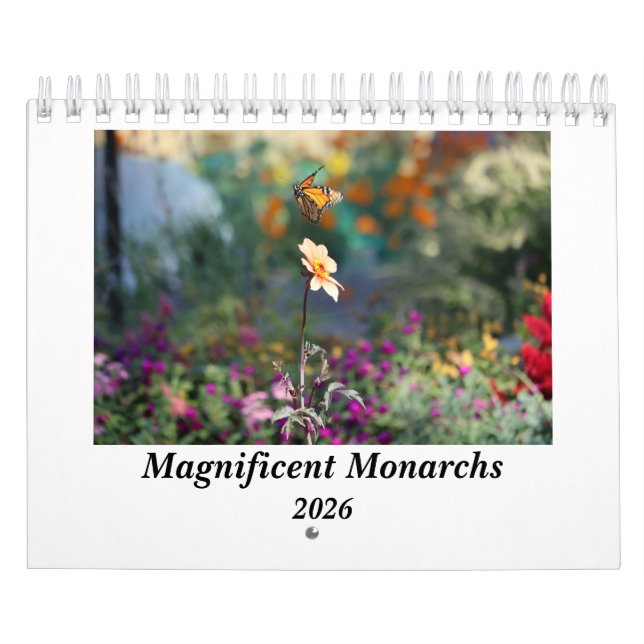Monarcas Magníficos Calendário 2025 (Capa)
