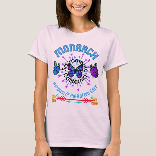 Monarch Hospice and Pallaitive Care T-Shirt (Frente)