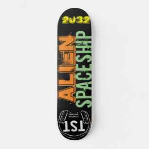 MONDA ESPACIAL DE ALIENÍGENAS Skateboard