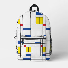 Mondrian II Design de Arte Moderna Minimalista De
