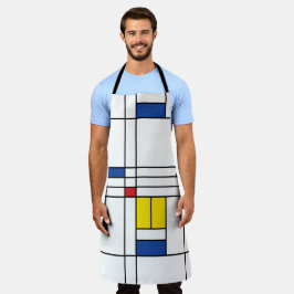 Mondrian II Design de Arte Moderna Minimalista De
