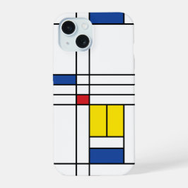 Mondrian II Minimalista De Stijl Modern Art Design