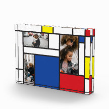 Mondrian Minimalist De Stijl Geo Modern Art Foto