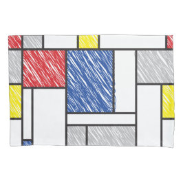 Mondrian Rabiscos Minimalista Arte Moderna De Stij