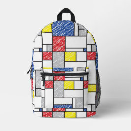 Mondrian Rabiscos Minimalista Arte Moderna De Stij