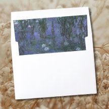 Monet de lírios azuis