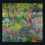 Monet Iris Garden em Giverny Poster<br><div class="desc">Monet Iris Garden em Giverny poster. Pintura a óleo na canvas 1899. O Jardim Íris de Giverny representa uma das pinturas florais mais coloridas e amadas de Monet. O uso vibrante de púrpuras, vermelhos, verdes e azuis torna esta uma das peças impressionistas mais dinâmicas deste período rico da carreira de...</div>