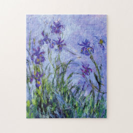 Monet Lilac Irises Quebra-cabeça