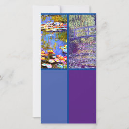 Monet, Líquidos de Água, Cartão de Indicador de Ar