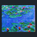 Monet - Lírios d'água (vermelho), famosa pintura<br><div class="desc">Monet - Lírios d'água (vermelho),  pintura popular de Claude Monet</div>