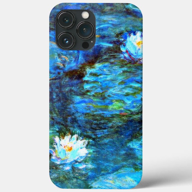 Monet - Lírios de Água (azul) (Verso)
