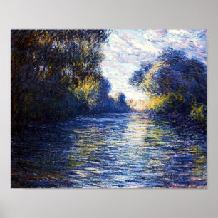 Monet Morning no Impressão de Seine Fine Art