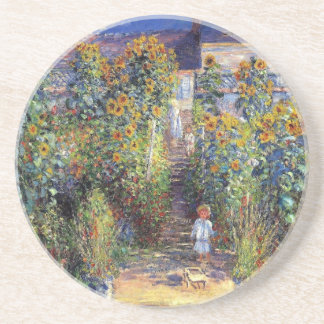 Monet, "o jardim do artista porta copos de