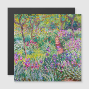 Monet - O Jardim Íris no Cartão Magnético Giver