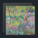 Monet - O Jardim Íris no Cartão Magnético Giverny<br><div class="desc">Jardim Íris em Giverny / Jardim do Artista em Giverny - Claude Monet,  1899-1900</div>