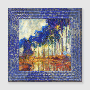 Monet, Os Pártaros no quadro azul de outono