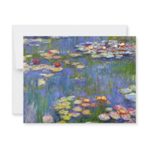 Monet Water Lily 1916 Convites
