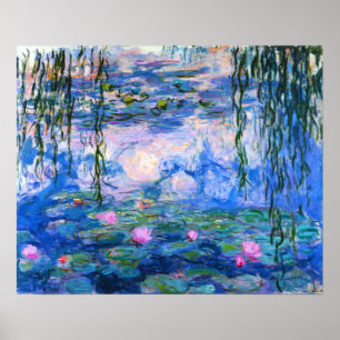 Monet Water Lily Poster