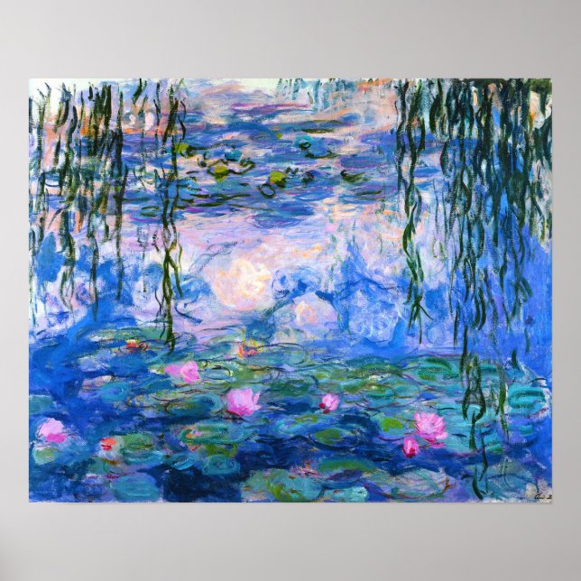 Monet Water Lily Poster (Frente)