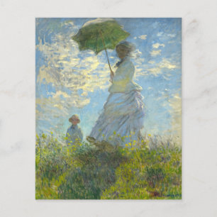 Monet Woman com Parasol Paper