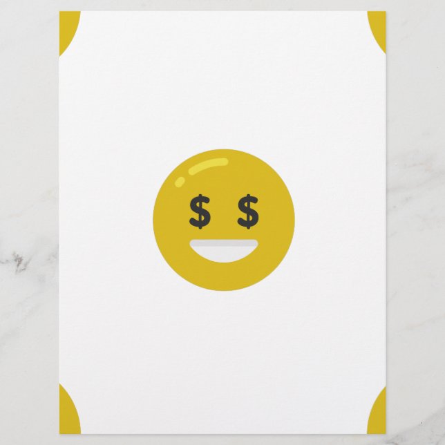 money eye emoji (Frente)