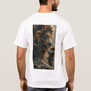 Money Lion - Engraçado Camisa Animal