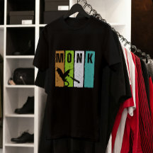 Monk Dungeon Fantasy Role no Grunge T-Shirt