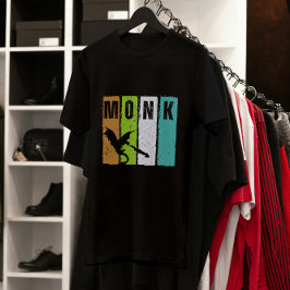 Monk Dungeon Fantasy Role no Grunge T-Shirt