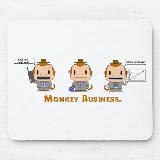 MonkeyBusiness Mousepad (Frente)