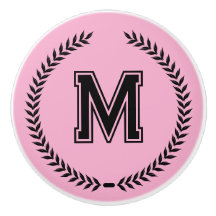 Monogram Personalized Drawer Handles Pulls Knobs 