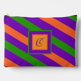 Monogram Striped Colorful & Vibrant 