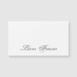 Monograma 3d de Letra Mínima