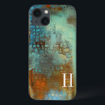Monograma | Azul Deja<br><div class="desc">Decoração de Casa</div>