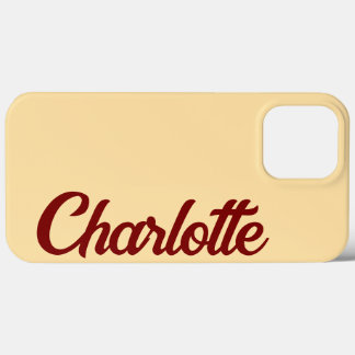 Monograma Bege Clássico Elegante Personalizado