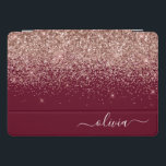Monograma Brilhante de Lâmpada Cor-de-Lobra Dourad<br><div class="desc">Rosa Dourado - Caixa de Laptop do Nome do Monograma do Script Glitter Glitter de Espelho Rosa e Brilhante. Isto faz o doce e perfeito aniversário de 16 anos, casamento, chá de panela, aniversário, chá de fraldas ou festa de solteira presente para alguém que ama luxo de luxo e estilos...</div>