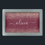 Monograma Brilhante de Lâmpada Cor-de-Lobra Dourad<br><div class="desc">Burgundy e Rosa Dourado - Frasco com Nome Belt do Script Glitter Glitter Cor de Espelho Rosa Esmagado. Isso faz a formatura perfeita, doce 16 16, 18, 21rua, 40, 50, 60, 70, 80, 90, 100 anos, casamento, chá de panela, aniversário, chá de fraldas ou presente de festa de solteira para...</div>