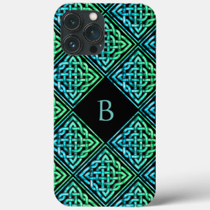 Monograma Celtic Knot iPhone 13 Pro Max Case