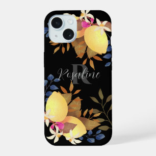 Monograma Chic Lemon Preto